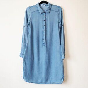 Lavand Long Sleeve Shirt Dress